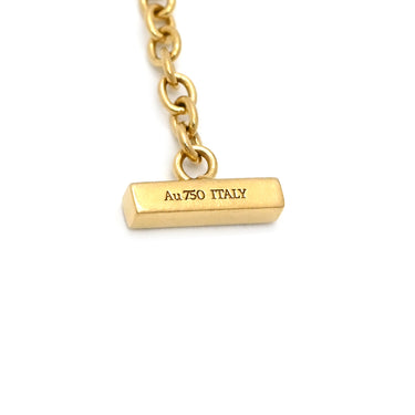 ティファニー Tiffany & Co Tスマイル スモール イエローゴールド K18YG ブレスレット 750 18K YG