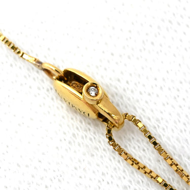 ダミアーニ DAMIANI ベルエポック S 20079804 イエローゴールド K18YG ダイヤモンド ネックレス ペンダント 750 18金 クロス 十字架 ダイヤ