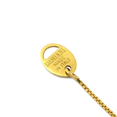 ダミアーニ DAMIANI ベルエポック S 20079804 イエローゴールド K18YG ダイヤモンド ネックレス ペンダント 750 18金 クロス 十字架 ダイヤ