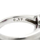 タサキ TASAKI ロードライトガーネット ダイヤモンド ワインレッド×プラチナシルバー Pt900 ロードライトガーネット ダイヤモンド リング 指輪 赤紫 TASAKI プラチナ Pt900 大粒 オーバルミックスカット 11.5号