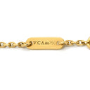 ヴァンクリーフアーペル Van Cleef & Arpels スウィート パピヨン VCARF69000 ホワイト×イエローゴールド K18YG マザーオブパール ブレスレット VCA 白 Au750 18K