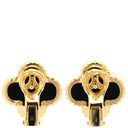 ヴァンクリーフアーペル Van Cleef & Arpels ヴィンテージ アルハンブラ VCARA44200 ブラック×イエローゴールド K18YG オニキス ピアス VCA 黒 750YG 18K オニキス