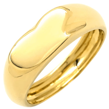 ティファニー Tiffany & Co フルハート イエローゴールド K18YG リング 指輪 T＆Co. エルサ ペレッティ Au750 18K 18金 YG ハートモチーフ 12号