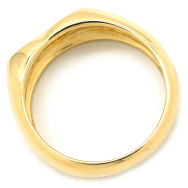 ティファニー Tiffany & Co フルハート イエローゴールド K18YG リング 指輪 T＆Co. エルサ ペレッティ Au750 18K 18金 YG ハートモチーフ 12号