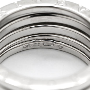 ブルガリ BVLGARI ビーゼロワン B-zero1 3バンド 346583 ホワイトゴールド K18WG #57(JP17) リング 指輪 18K WG 750 18金 15.5号
