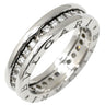 ブルガリ BVLGARI ビーゼロワン B-zero1 XS 329345 ホワイトゴールド K18WG ダイヤモンド #49(JP9) リング 指輪 750WG 18金 パヴェダイヤ 1バンドリング 9号