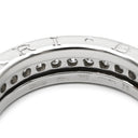ブルガリ BVLGARI ビーゼロワン B-zero1 XS 329345 ホワイトゴールド K18WG ダイヤモンド #49(JP9) リング 指輪 750WG 18金 パヴェダイヤ 1バンドリング 9号
