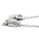 カレライカレラ Carrera y Carrera カエルモチーフ ホワイトゴールド K18WG ネックレス Au750 18K WG 蛙 FROG