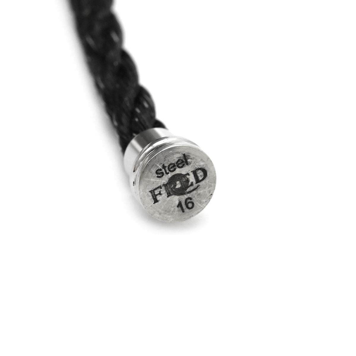フレッド FRED フォース10 MM ダイヤモンド ブラック×ホワイトゴールド