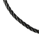 フレッド FRED フォース10 MM ダイヤモンド ブラック×ホワイトゴールド K18WG ダイヤモンド ステンレスケーブル #16 ブレスレット ミディアムモデル K18 WG 750