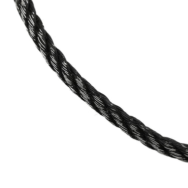 フレッド FRED フォース10 MM ダイヤモンド ブラック×ホワイトゴールド K18WG ダイヤモンド ステンレスケーブル #16 ブレスレット ミディアムモデル K18 WG 750