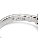 ミキモト MIKIMOTO ブラックオパール ダイヤ プラチナシルバー Pt950 ブラックオパール ダイヤモンド リング 指輪 MIKIMOTO Pt950 バフトップカット 遊色 11.5号