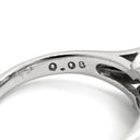 タサキ TASAKI アクアマリン ダイヤ ブルー×プラチナシルバー Pt900 アクアマリン ダイヤモンド リング 指輪 ライトブルー 水色 TASAKI プラチナ 11.5号