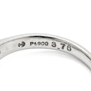 タサキ TASAKI アクアマリン ダイヤ ブルー×プラチナシルバー Pt900 アクアマリン ダイヤモンド リング 指輪 ライトブルー 水色 TASAKI プラチナ 11.5号