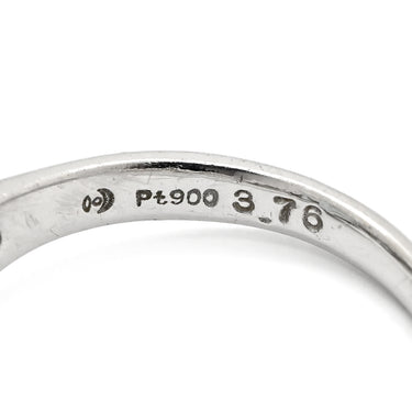タサキ TASAKI アクアマリン ダイヤ ブルー×プラチナシルバー Pt900 アクアマリン ダイヤモンド リング 指輪 ライトブルー 水色 TASAKI プラチナ 11.5号