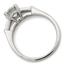 ハリーウィンストン Harry Winston ラウンドカット トリストリング プラチナシルバー Pt950 ダイヤモンド リング 指輪 ダイヤモンド E VVS1 0.71ct 6.5号