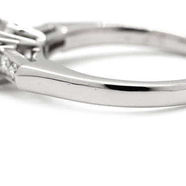 ハリーウィンストン Harry Winston ラウンドカット トリストリング プラチナシルバー Pt950 ダイヤモンド リング 指輪 ダイヤモンド E VVS1 0.71ct 6.5号
