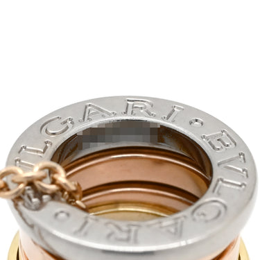 ブルガリ BVLGARI ビーゼロワン パーフェクトミステイク イエローゴールド×ピンクゴールド×ホワイトゴールド K18YG K18WG K18PG ネックレス 3カラー ペンダント 18K 750 YG WG PG