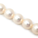 タサキ TASAKI パール 7-7.5mm 7004 パールホワイト×シルバー シルバー パール ネックレス TASAKI silver 真珠 ラウンドシェイプ