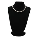 タサキ TASAKI パール 7-7.5mm 7004 パールホワイト×シルバー シルバー パール ネックレス TASAKI silver 真珠 ラウンドシェイプ
