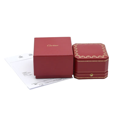 カルティエ Cartier ジュストアンクル ダブル セミパヴェ B4211100 ホワイトゴールド K18WG ダイヤモンド #53(JP13) リング 指輪 18K WG ダイヤ 13号
