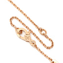 ヴァンクリーフアーペル Van Cleef & Arpels ヴィンテージ アルハンブラ VCARPMOP00 ピンクXローズゴールド K18PG ダイヤモンド ピンクマザーオブパール ネックレス 2025年ホリデー限定 ピンクシェル 1Pダイヤ 18K