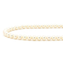 ミキモト MIKIMOTO あこやパール パールホワイト×シルバー パール シルバー ネックレス MIKIMOTO 真珠 1連