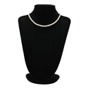 ミキモト MIKIMOTO あこやパール パールホワイト×シルバー パール シルバー ネックレス MIKIMOTO 真珠 1連