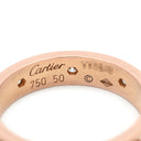 カルティエ Cartier LOVE ミニラブリング フルダイヤ B4050800 ピンクゴールド K18PG ダイヤモンド #50(JP10) リング 指輪 スモールモデル LOVE Ring 750 18K PG 8石 10号