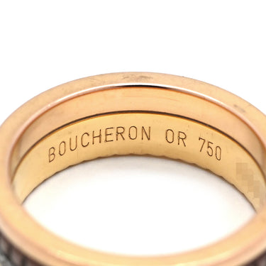 ブシュロン BOUCHERON キャトル クラシック ダイヤ リング スモール JRG00627 4カラー K18YG K18PG K18WG ブラウンPVD ダイヤモンド #T54(JP14) リング 指輪 K18 14号