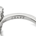 グラフ GRAFF ワイルドフラワー ダイヤモンド リング RGR846 ホワイトゴールド K18WG ダイヤモンド リング 指輪 Au750 18K WG GRAFF 5.5号