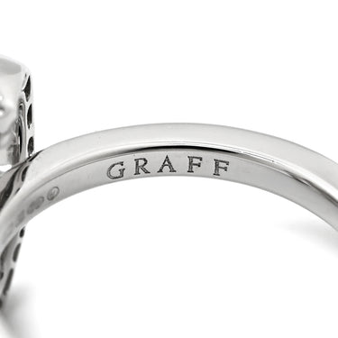 グラフ GRAFF ワイルドフラワー ダイヤモンド リング RGR846 ホワイトゴールド K18WG ダイヤモンド リング 指輪 Au750 18K WG GRAFF 5.5号