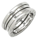ブルガリ BVLGARI ビーゼロワン B-zero1 2バンドリング ホワイトゴールド K18WG #58(JP18) リング 指輪 750 18金 WG 17号