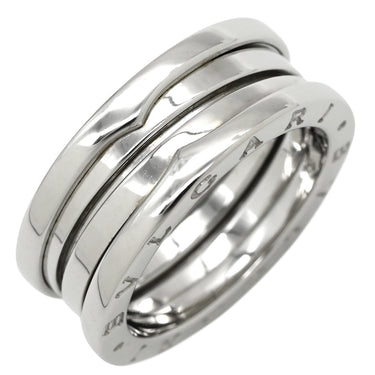 ブルガリ BVLGARI ビーゼロワン B-zero1 2バンドリング ホワイトゴールド K18WG #58(JP18) リング 指輪 750 18金 WG 17号