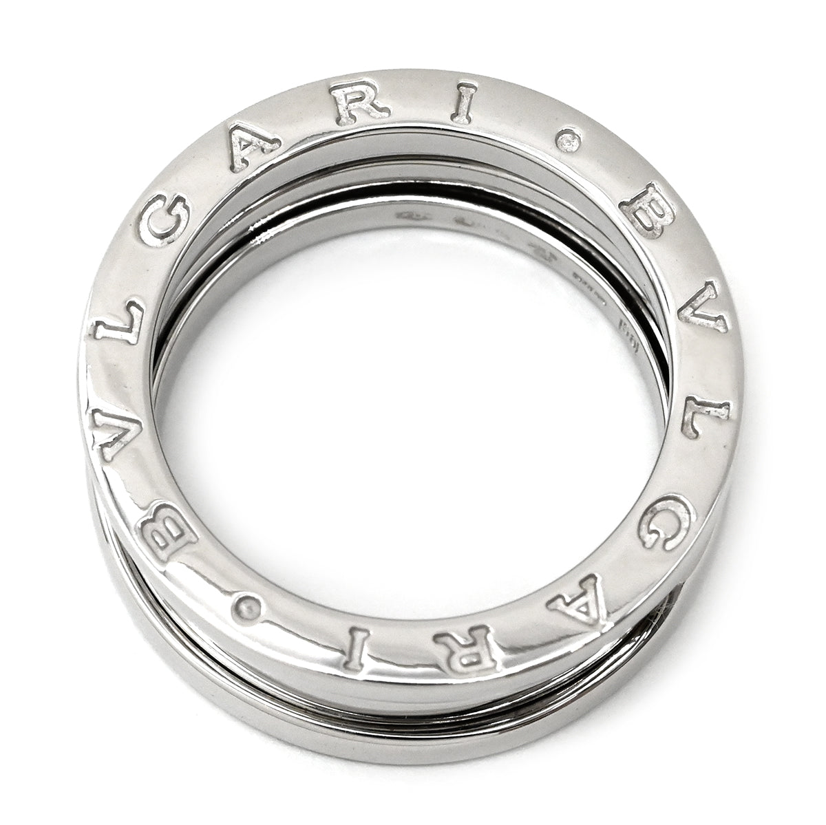 ブルガリ BVLGARI ビーゼロワン B-zero1 2バンドリング ホワイト