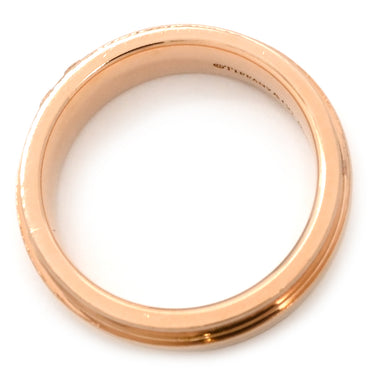 ティファニー Tiffany & Co T TWO ワイド ローズゴールド K18PG リング 指輪 ピンクゴールド 18K AU750 RG PG 15号