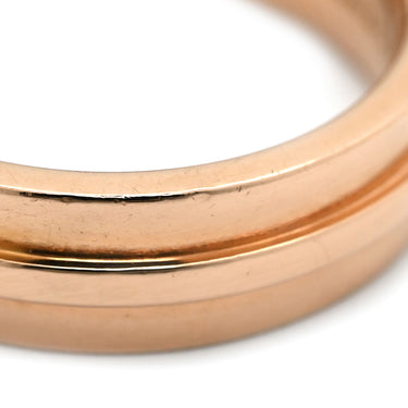 ティファニー Tiffany & Co T TWO ワイド ローズゴールド K18PG リング 指輪 ピンクゴールド 18K AU750 RG PG 15号