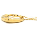 ティファニー Tiffany & Co オープンハート イエローゴールド K18YG ネックレス T＆Co. 18K 18金 750 YG エルサペレッティ