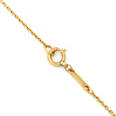 ティファニー Tiffany & Co オープンハート イエローゴールド K18YG ネックレス T＆Co. 18K 18金 750 YG エルサペレッティ