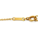 ティファニー Tiffany & Co オープンハート イエローゴールド K18YG ネックレス T＆Co. 18K 18金 750 YG エルサペレッティ