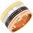 ブシュロン BOUCHERON キャトル クラシック ラージ JRG00257 4カラー K18YG K18PG K18WG ブラウンPVD #T52 リング 指輪 Au750 18K ブラウンPVD 12号