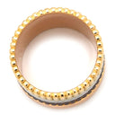 ブシュロン BOUCHERON キャトル クラシック ラージ JRG00257 4カラー K18YG K18PG K18WG ブラウンPVD #T52 リング 指輪 Au750 18K ブラウンPVD 12号