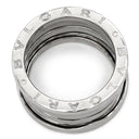 ブルガリ BVLGARI ビーゼロワン B-zero1 4バンドリング 323557 ホワイトゴールド K18WG #52(JP12) リング 指輪 Au750 18K 18金 11号