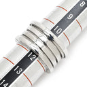 ブルガリ BVLGARI ビーゼロワン B-zero1 4バンドリング 323557 ホワイトゴールド K18WG #52(JP12) リング 指輪 Au750 18K 18金 11号