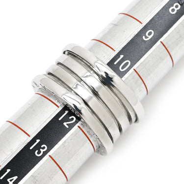 ブルガリ BVLGARI ビーゼロワン B-zero1 4バンドリング 323557 ホワイトゴールド K18WG #52(JP12) リング 指輪 Au750 18K 18金 11号