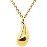 ティファニー Tiffany & Co ティアドロップ イエローゴールド K18YG ネックレス T＆Co. Au750 18K エルサペレッティ しずく