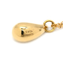 ティファニー Tiffany & Co ティアドロップ イエローゴールド K18YG ネックレス T＆Co. Au750 18K エルサペレッティ しずく