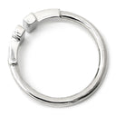 ティファニー Tiffany & Co ダイヤモンド ワイヤー ホワイトゴールド K18WG ダイヤモンド リング 指輪 T＆Co. Au750 18K 18金 Tワイヤー 6号