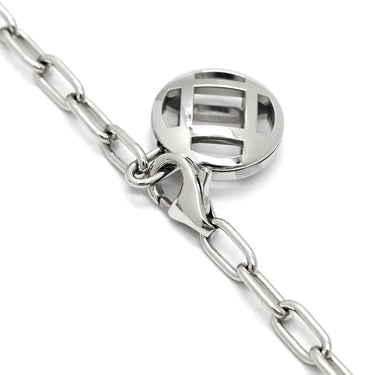 カルティエ Cartier パシャ グリッド 5モチーフ チェーン ホワイトゴールド K18WG ブレスレット 750WG 18K 18金
