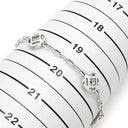 カルティエ Cartier パシャ グリッド 5モチーフ チェーン ホワイトゴールド K18WG ブレスレット 750WG 18K 18金